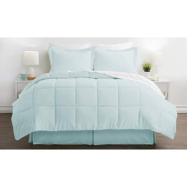 Becky Cameron Performance 8-Piece Aqua Full Comforter Set