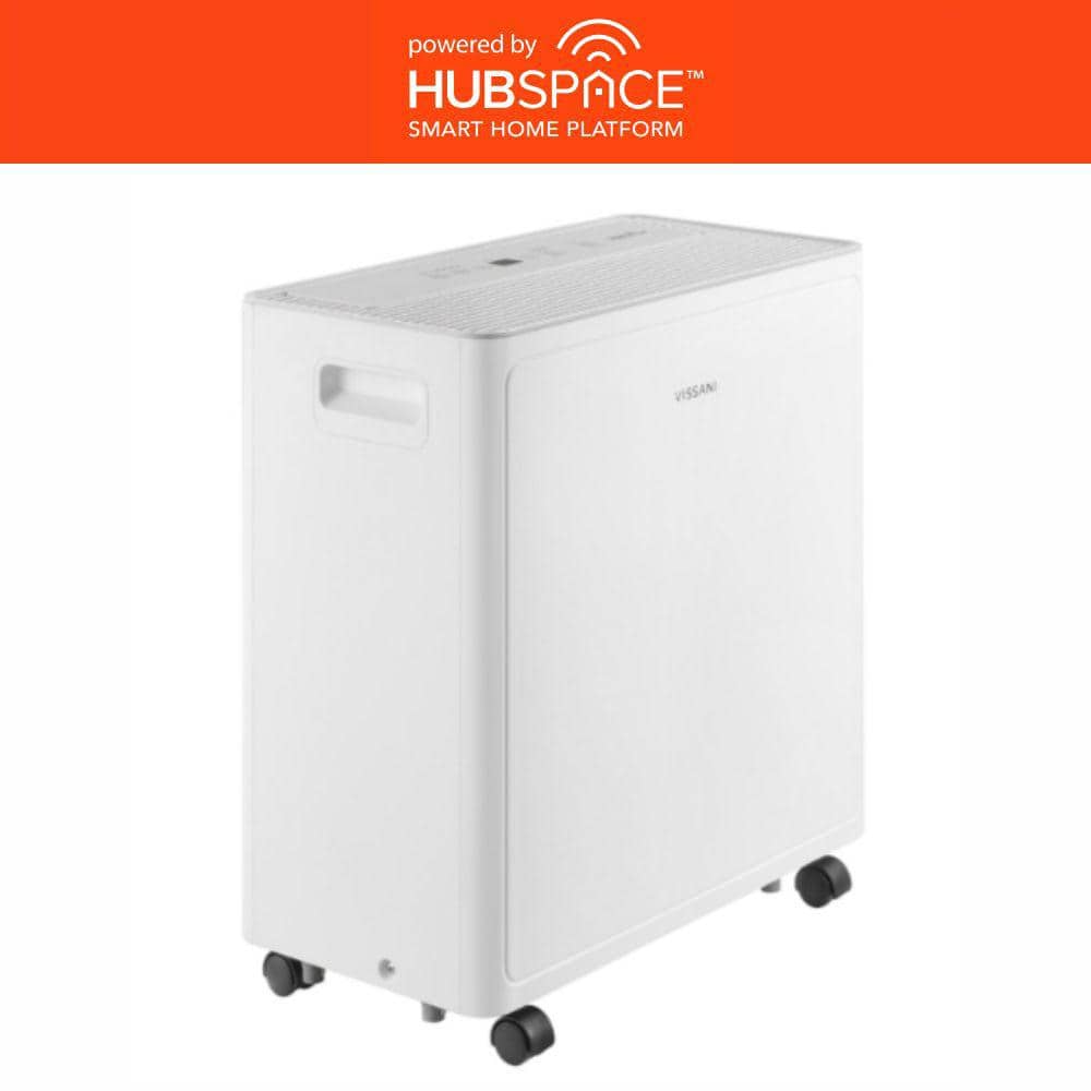 50 pt. 4,500 sq. ft. Dehumidifier in White for Basement, Garage, or Wet Rooms, Powered by Hubspace price history on PriceWatchPro