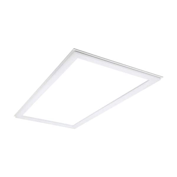 2 x 4 ft. Selectable 6000/4500/3000 Lumens, Integrated LED, Surround Architectural Slim Frame Panel, 4-Selectable CCT