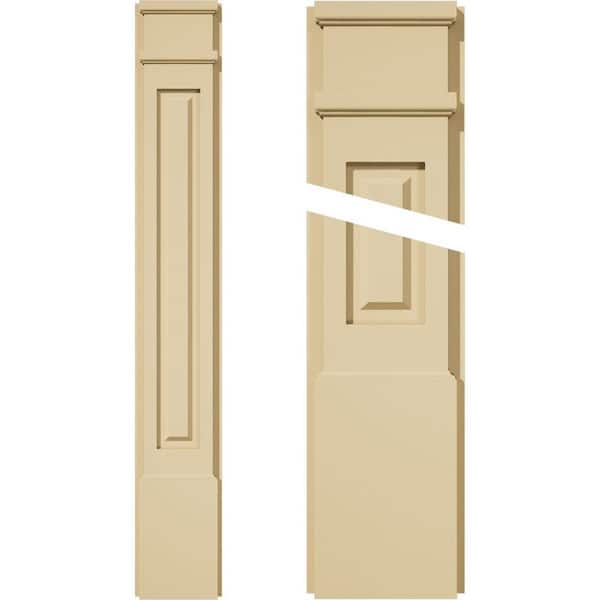 2 in. D x 7 in. W x 48 in. L Primed Polyurethane Pilaster 1- Pack