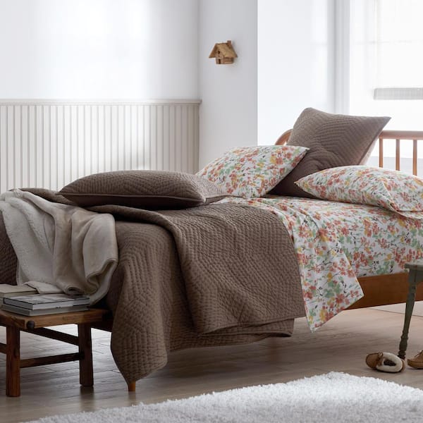 Company Cotton Voile Jade Full/Queen Cotton Quilt