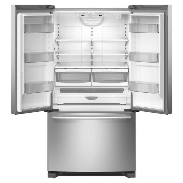 Reviews for Maytag 25 cu. ft. French Door Refrigerator in Fingerprint Resistant Stainless Steel Energy Star Certified Pg 1 The Home Depot
