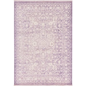 New Classical Olympia Purple 8' 0 x 11' 4 Area Rug