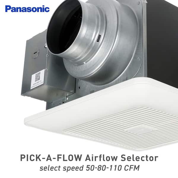 Panasonic WhisperGreen Select Pick-A-Flow 50/80 or 110 CFM Quiet