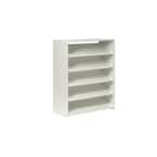 Closet Evolution 40 H 15-Pair 5-Tier White Laminate Shoe Rack WH20