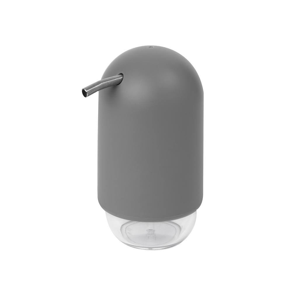 Gray Soft-Touch Modern Automatic Soap Dispenser