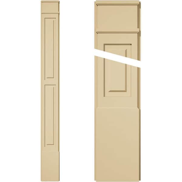 Ekena Millwork 2 in. D x 10 in. W x 96 in. L Primed Polyurethane Pilaster (1- Pack)