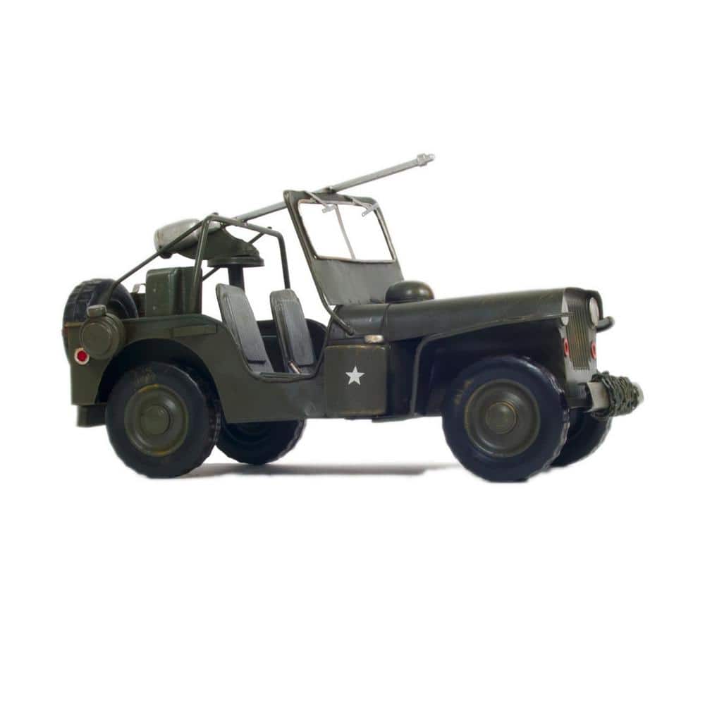 HomeRoots c1941 Green Willys MB Overland Jeep 2000401158 - The