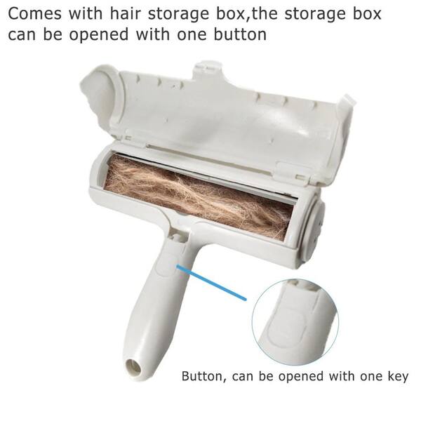cenadinz Pet Hair Roller Remover Lint Brush 2-Way Dog Cat Comb Tool  H-D0102HXYAHT - The Home Depot