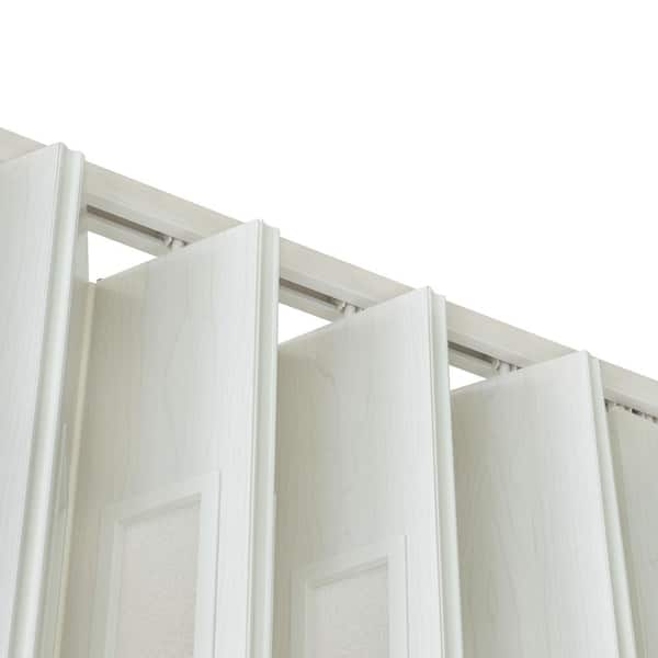 Everbilt Accordion Window Door Scandinavian White 36 in. x 80 in