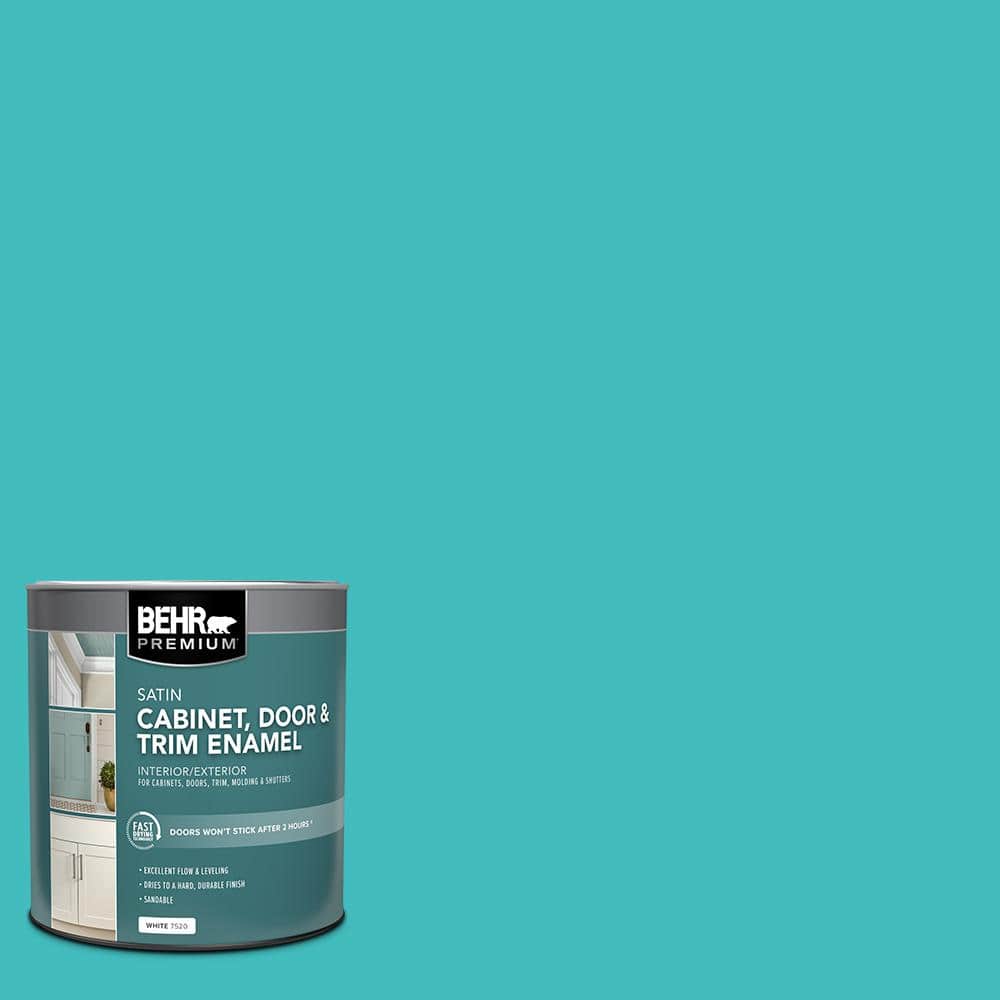 1 qt. #P460-4 Lagoon Rock Satin Enamel Interior/Exterior Cabinet, Door & Trim Paint price history on PriceWatchPro