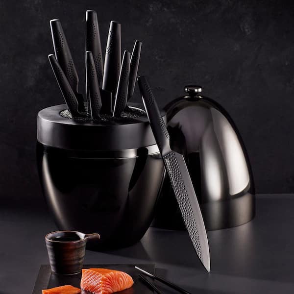 Cuisine::pro® iD3® Black Samurai™ THE EGG 9-Piece Knife Block