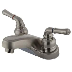 Magellan 4 in. Centerset 2-Handle Bathroom Faucet in Brushed Nickel