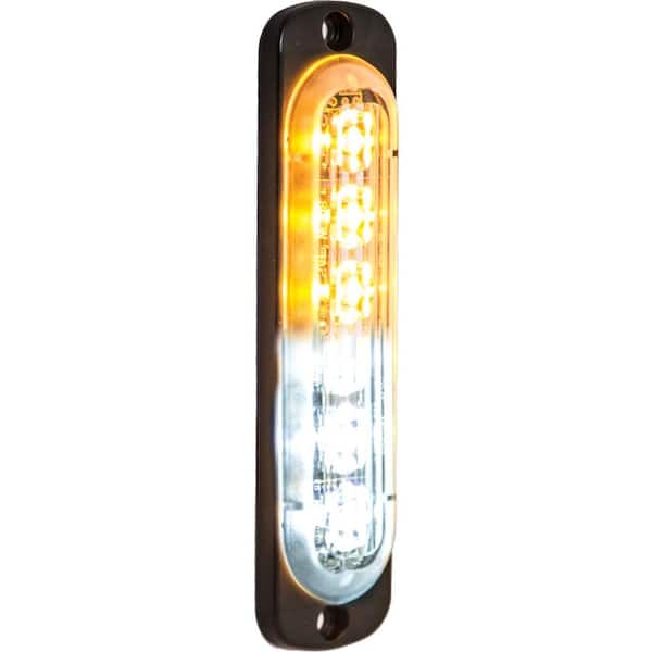 Buyers Products Company Amber/Clear LED Vertical Strobe Light