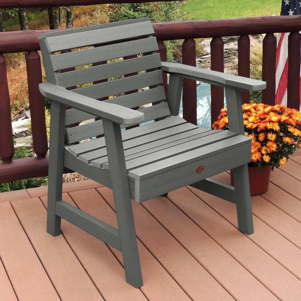 Coastal Teak Weatherly 27" Modern Garden Chair