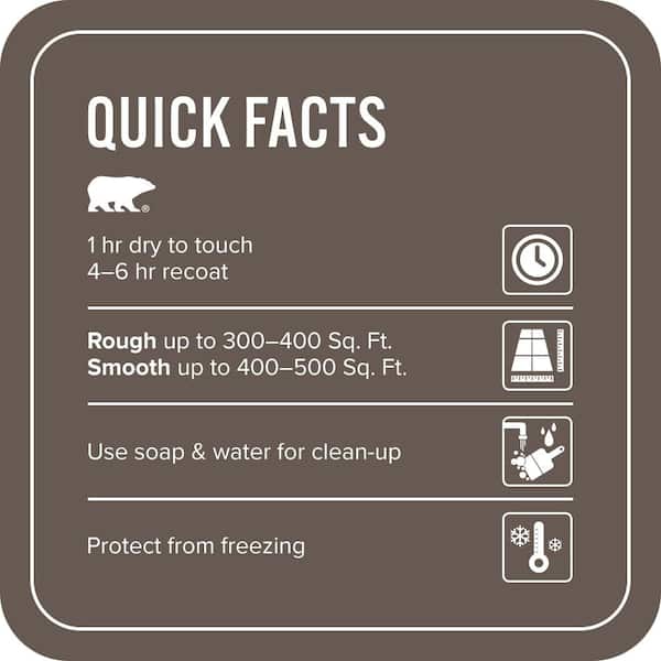 BEHR PREMIUM - 1 gal. #N200-7 Underground Self-Priming 1-Part Epoxy Satin Interior/Exterior Concrete and Garage Floor Paint