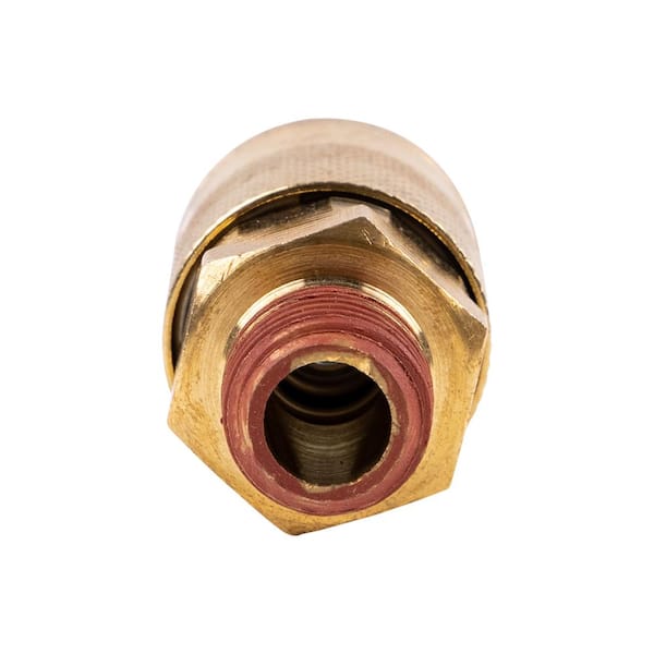 Husky 1/4 MNPT X 1/4 I/M Coupler Brass