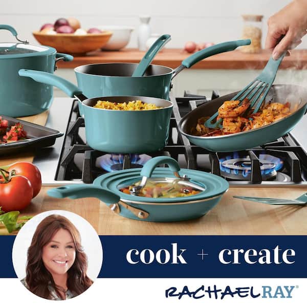 Rachael Ray Create Delicious Nonstick Deep Skillet - Light Blue, 12.5 in -  Ralphs
