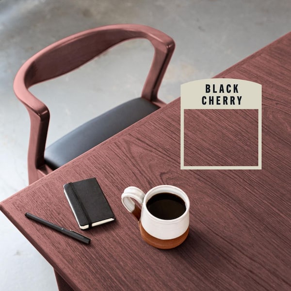 1 qt. Black Cherry Premium Fast Dry Interior Wood Stain