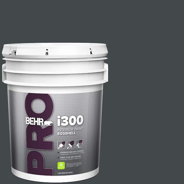 BEHR PRO 5 gal. #PPU24-23 Little Black Dress Eggshell Interior Paint