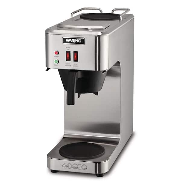 BUNN VPR 12-Cup Pourover Commercial Coffee Brewer with 2 Warmers