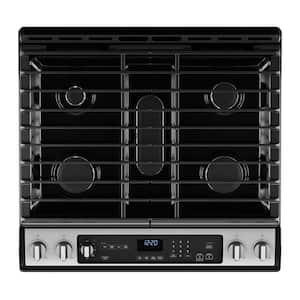 5.8 cu. ft. Gas Range with Air Fry Oven in Fingerprint Resistant Stainless Steel