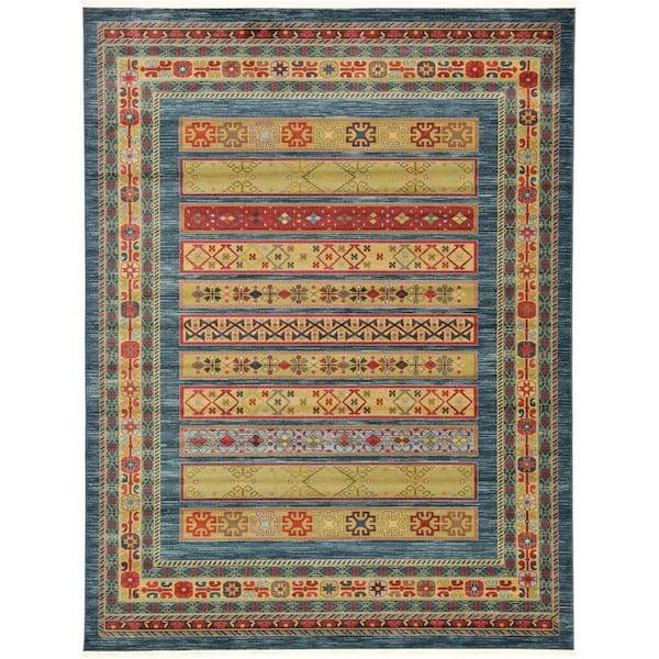 Unique Loom Fars Pasadena Beige 9' 0 x 12' 0 Area Rug