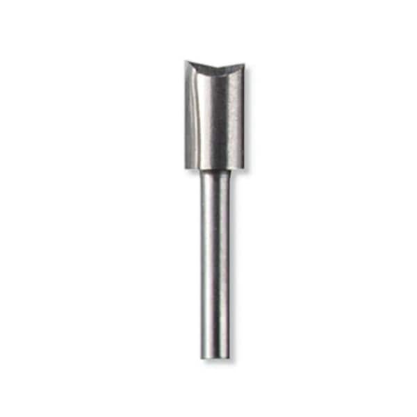 Dremel 1/4 in. Rotary Tool Straight Router Bit for Wood and Soft Materials