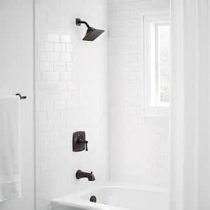 Stillmore Single-Handle 1-Spray Tub and Shower Faucet in Bronze (Valve Included)