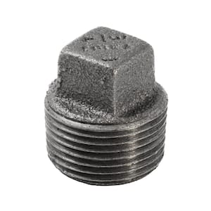 3/4 in. Black Malleable Iron Plug Fitting