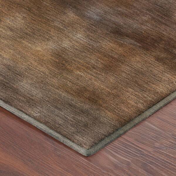 Mayfield Premium Machine Washable Abstract AMF2311 Paprika 9 ft. x 12 ft. Area Rug