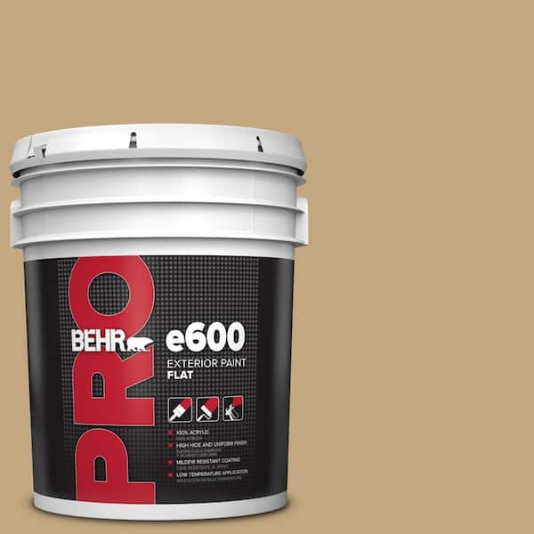 BEHR PRO 5 gal. #N290-5 Pocket Watch Flat Exterior Paint