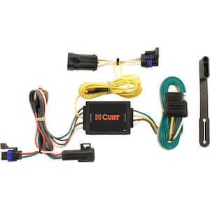 Custom Vehicle-Trailer Wiring Harness, 4-Way Flat Output, Select Saturn Vue, Quick Electrical Wire T-Connector