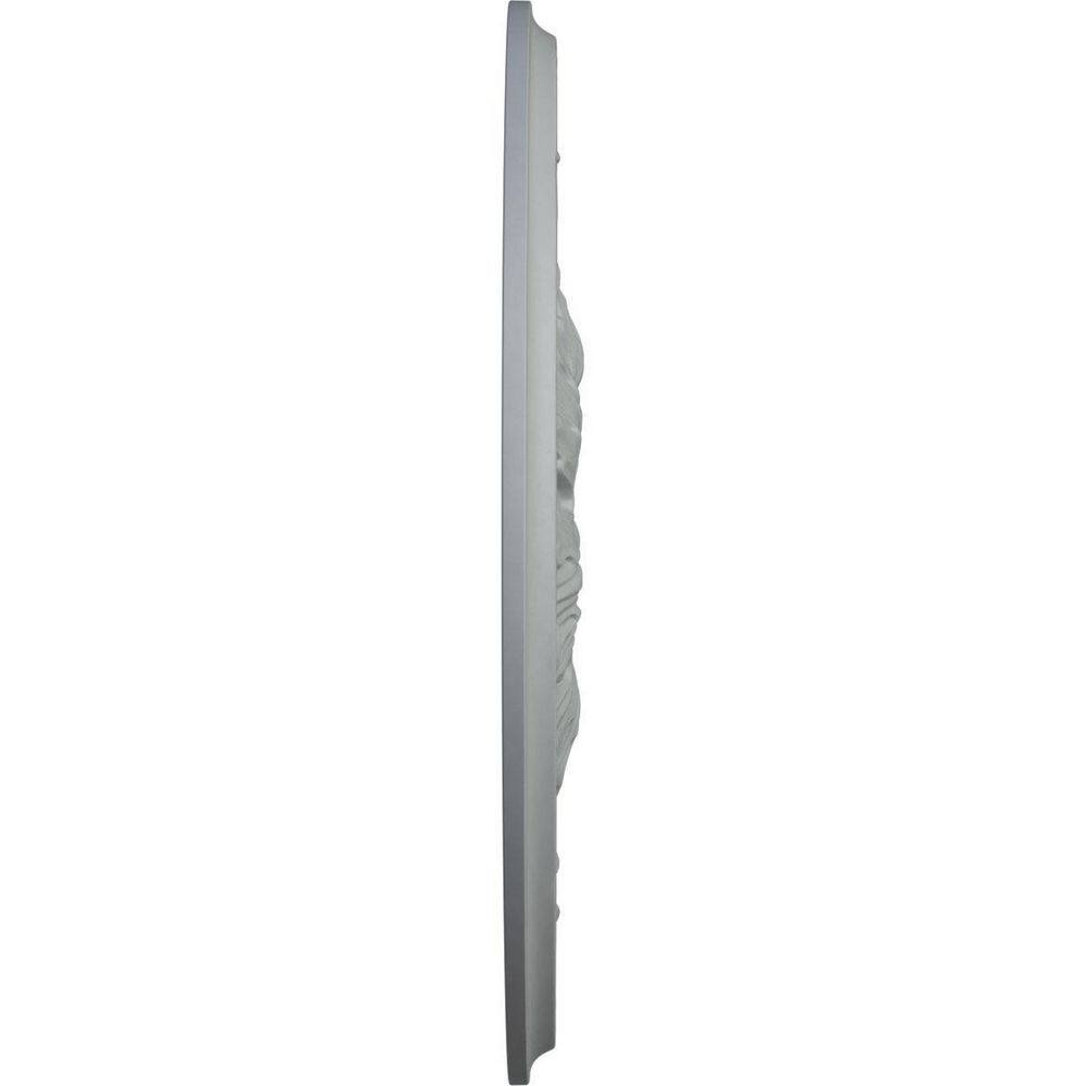 Primed Gray 12.75" Acanthus Ceiling Medallion