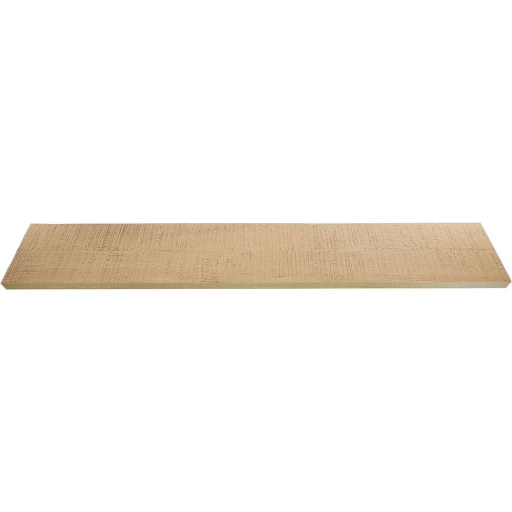 Buttercream Faux Wood Beam Plank 6' x 6" x 1"