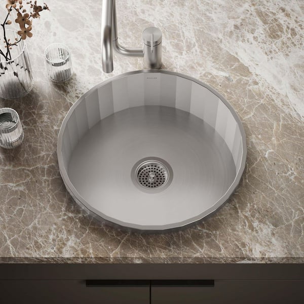 Brinx 18-Gauge Stainless Steel 19 in. Drop-in Bar Sink