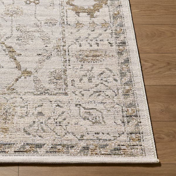 Livabliss Goblen GLN-2302 7 ft. x 10 ft. Machine Woven Rug, Off