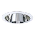 426 Series 6 in. White Recessed Ceiling Light with Specular Reflector Cone Trim