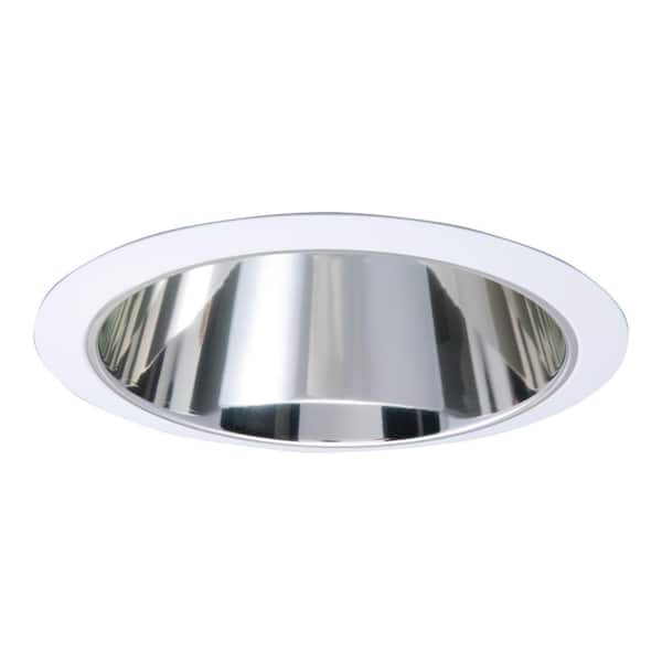 HALO 426 Series 6 in. White Recessed Ceiling Light with Specular Reflector Cone Trim