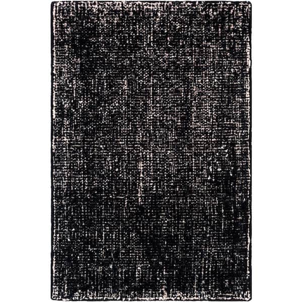 Monica Black/White 8 ft. x 10 ft. Indoor Area Rug