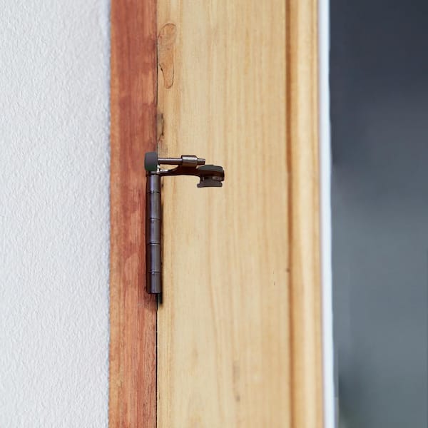Oil Rubbed Bronze Matching Rubber Jumbo Hinge Pin Door Stop (5-Pack)