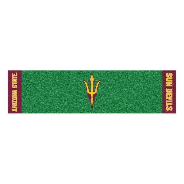 FANMATS NCAA Arizona State University 18 in. x 72 in. Putting Green Mat