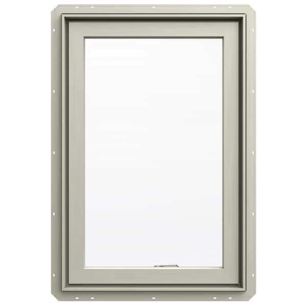 JELD-WEN 24 in. x 48 in. W-5500 Left-Hand Casement Wood Clad Window