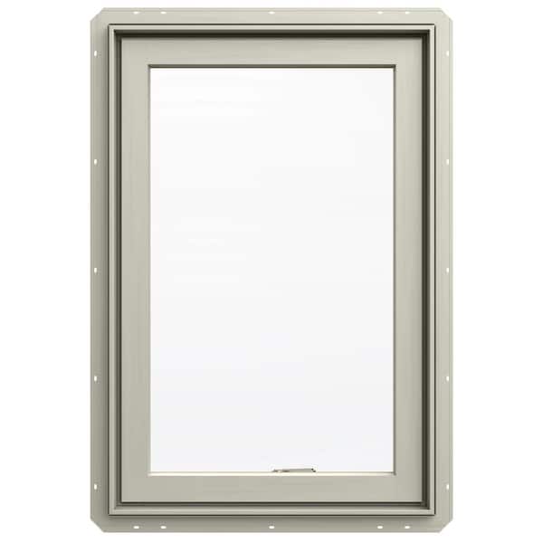 JELD-WEN 24 in. x 36 in. W-5500 Right-Hand Casement Wood Clad Window