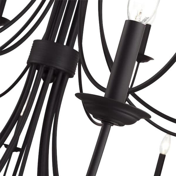 Livex Lighting Estate 24-Light Bronze Chandelier 42686-07