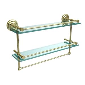 Allied Brass Dottingham 22 in. L x 12 in. H x 5 in. W 2-Tier