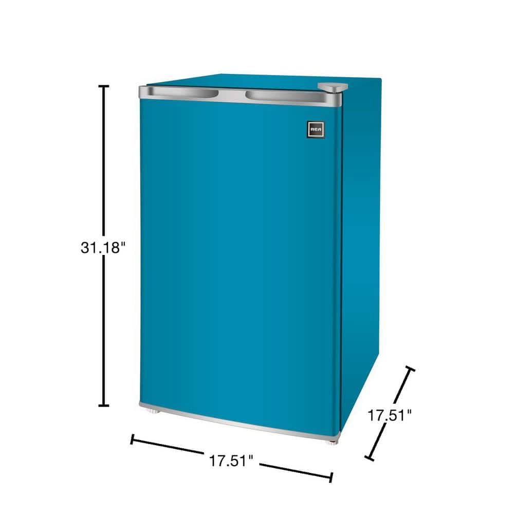 Buy 3.2 cu. ft. Mini Fridge in Blue Online at Lowest Price in India