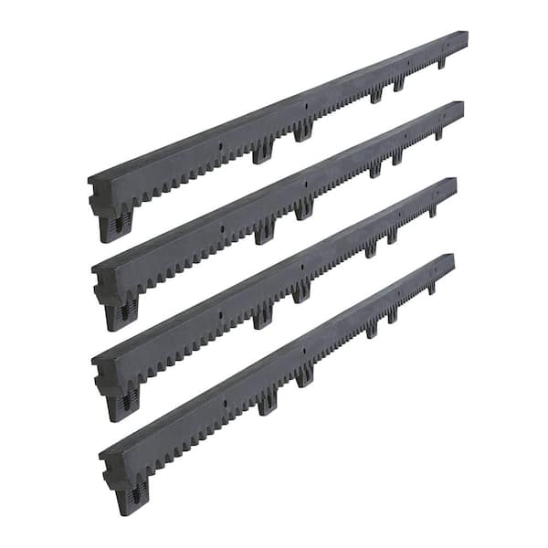 ALEKO Fiberglass Reinforced Nylon Gear Rack with Metal Insert 13 ft.