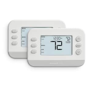 X2P Thermostat Programmable Total Flex 1 Heat/1 Cool 2-Pack