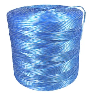 1/8 in. Width x 6,500 ft. Length Strength Power-Fish Pull Line in a Bucket, Blue Tracer